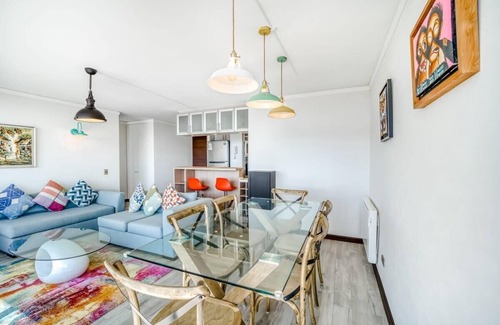 Renaca Apartment | Sunny Side 3BR W/View, 2 Parkings, Pool & Gym