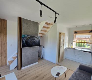 Mielno Ski Chalet | Sunrise Marina Domki Mielno- Ferienhaus