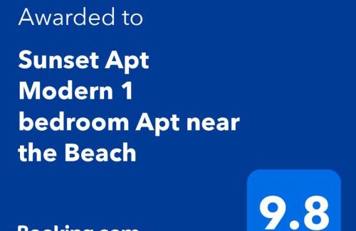 Birzebbuga Apartment | Sunset Apt Modern 1 bedroom Apt near the Beach