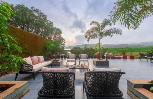 Khalapur Villa | Sunset Boulevard by StayVista - Lakeside Villa with Pet-Friendly Ambiance, Deck, Terrace, Plunge Pool & Modern Flair