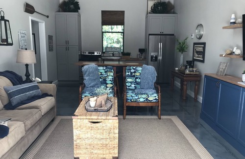 Flagler Beach Apartment | Sunset Creek - Incredible Style & Decor - a true Flagler Beach Hidden Gem!