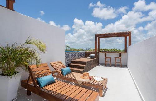 Tulum Apartment | SunsetviewPH+PrivPool+Near Beach&Town+Rooftop+50mb