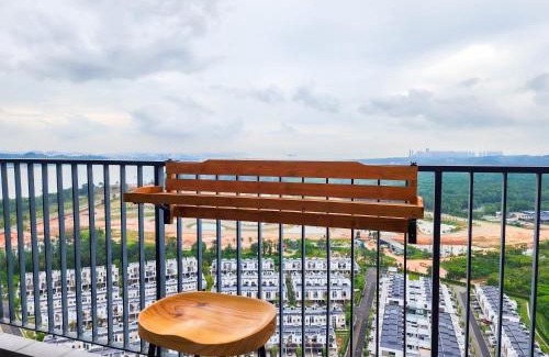 Nusajaya Apartment | Sunway Citrine - Citrine Hub, 2 Secured Carpark Lots - 3BR3B - 6pax by Cowidea