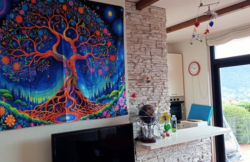 Cuasso Al Monte Apartment | SUP APT rental with private beach at Lugano lake