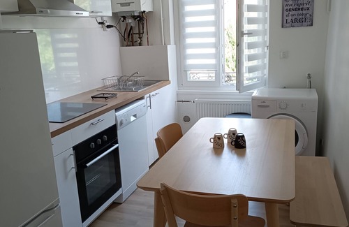 Mulhouse Apartment | Super T3 fully equipped quiet free parking nearby