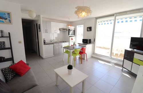 Le Grau-Du-Roi Apartment | Superb 3 room apartment large terrace Swimming pool near sea shops