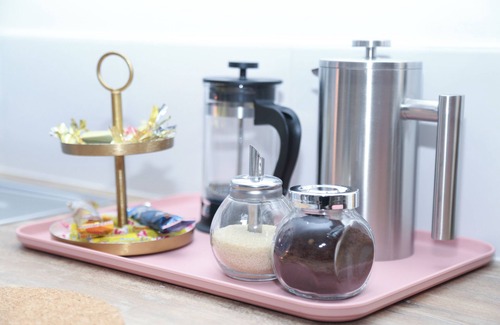 Arbent Apartment | SURAN La Source, a haven of pink and grey!