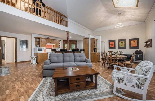 Miller Lake Cottage | Surrounded by water, w/hot tub & lounges