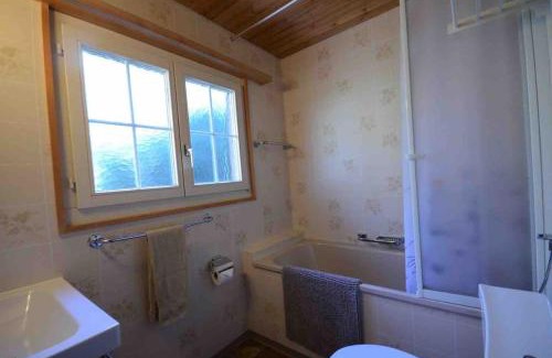 Unterseen Ski Chalet | Swiss Traditional Chalet with Alpine Mtn View