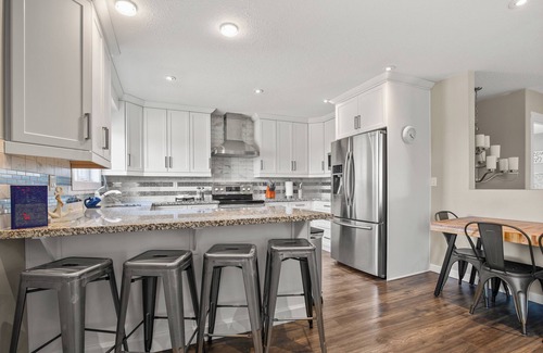 Sylvan Lake House | Sylvan Lake Carriage House ~ Sleeps 4 adults and 2 children ~ Private Patio