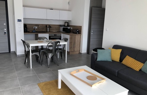 Corte Apartment | T2 41 m² Avec Terrasse Panoramique et Parking Privé