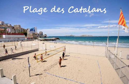 Euromed - La Joliette Apartment | T2 Entre plage et centre ville-Terrasse/Parking