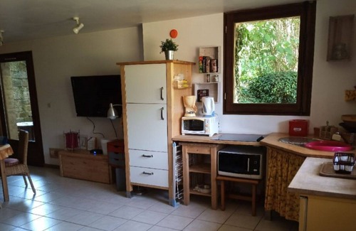 Saint-Cirq Apartment | T2 with courtyard and romantic terrace. Unusual spa at extra charge, Pets allowed