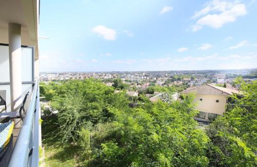 Pech-David Apartment | T3 Panoramic view Toulouse, near Chu Rangueil, 2 chambres, tout équipé, neuf
