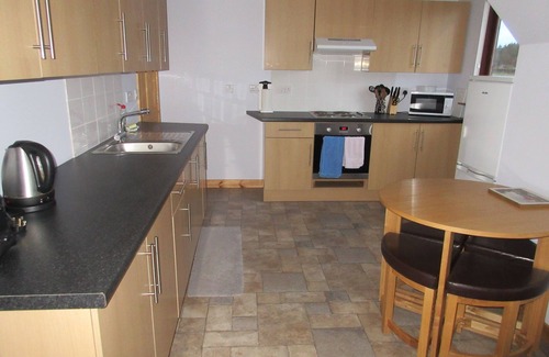 Mellon Charles Apartment | Taighali Apartment Aultbea IV22 2JN overlooking Loch Ewe pet friendly 762 ft2