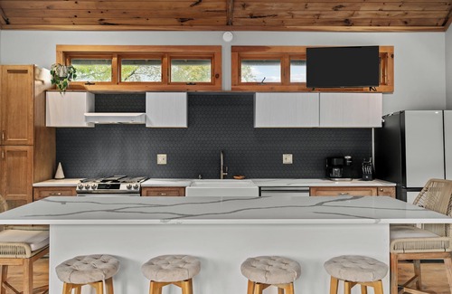 Collins Center Cabin | Take it easy at this unique and tranquil getaway.