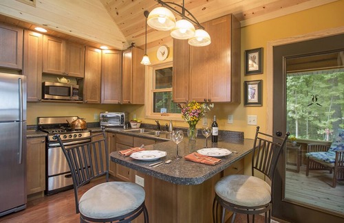 Richwood Cabin | Technicolor Autumn in a Timeless Cabin - Strawberry Lake Cabin