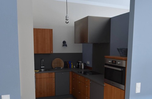 Kelkheim Apartment | Temporary living 2 minutes from the train station (27 minutes to Frankfurt Hbf)