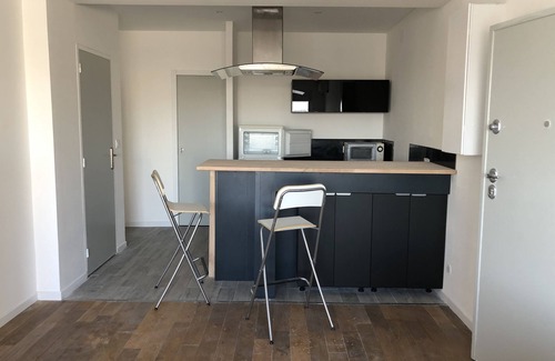 Le Canet Apartment | Terrace with panoramic views of the Frioul islands