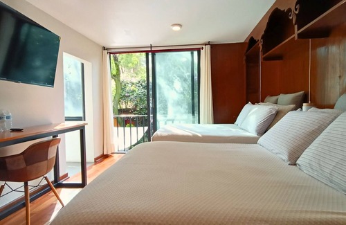 Coyoacan House | Terraza & Loft San Ángel
