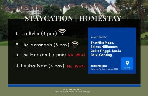 Bukit Tinggi Apartment | ThatNicePlace, Selesa Hillhomes, Bukit Tinggi, Janda Baik, Genting