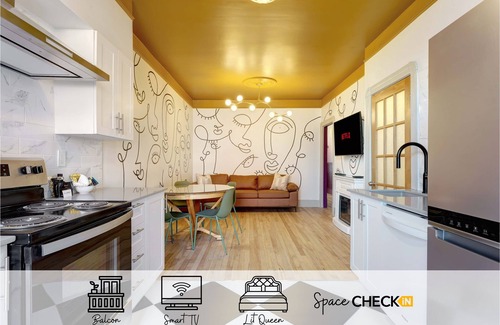 Hochelaga Apartment | The Artist - Subway nearby - Parking available