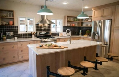 Brookview House | The Baby Blue Cottage - Fixer Upper, Season 3