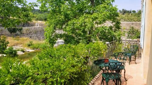 Lagrasse House | The Balcony Gîte - Riverside Lagrasse