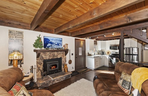 Woodlands Cabin | The Big Bear Den - Cozy cabin retreat with mountain views