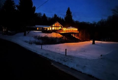 Town of Denning House | The Blue House On The Hill Catskills—Views