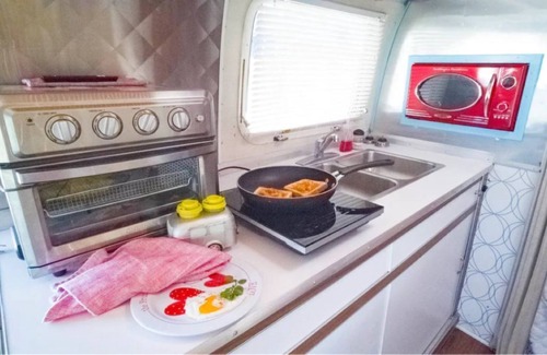 Bentonville - Fayetteville House | The Celesta - Beautiful 1971 Airstream and Patio