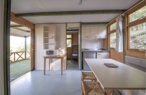 Frayssinet Ski Chalet | The chalets are on a hillside N2