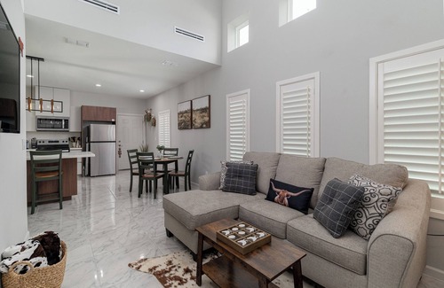 Mission Apartment | The Cozy Red Barn