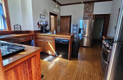 Ludington Apartment | The Daniel Goodenough House - large lumber baron historical landmark.