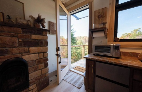 Primrose Cabin | The Fern Tiny Cabin with WiFi and Private Trails