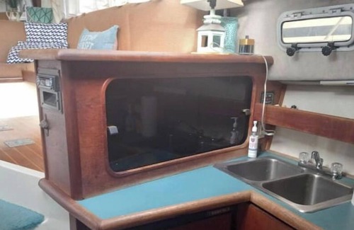 Cocoa Beach Boat Rental | The Friend-Ship: A Boat Cabin by the Beach!