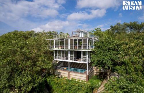 Anjaneri Villa | The Glasscape by StayVista - Hillside getaway with Pool and Indoor games