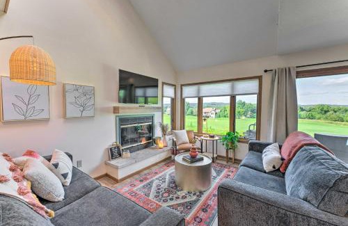 The Galena Territory House | The Golf View, boutique Galena getaway!