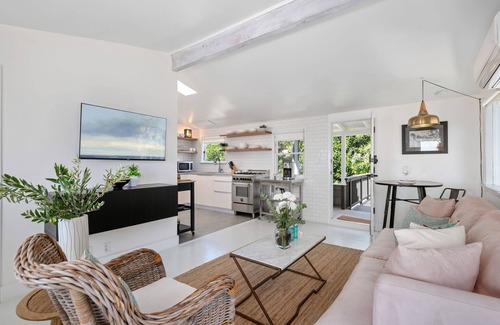Summerland Condo | The Hippest Destination in Summerland! Ocean Views, Elevated Interior, and More!