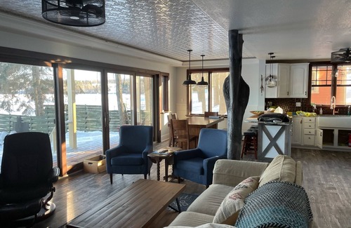 Iron River House | The Ice House - An UPscale U.P. lake home