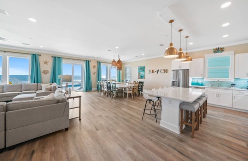 Bel Air House | The Lazy Coconut! Brand New Beach Front 8BR Pool sleeps 24