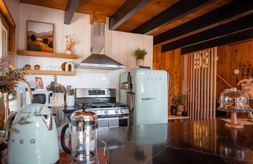 Running Springs Cabin | The Lightfoot Cabin · Mid-Century Cabin Perfect for Romantic Getaway