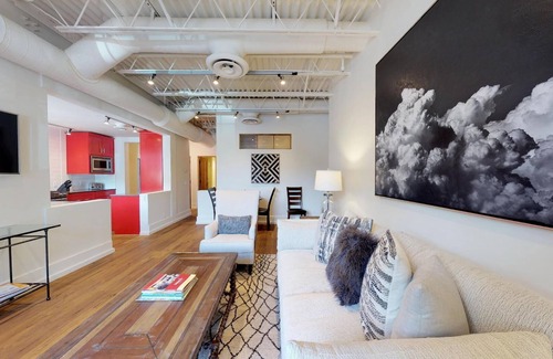 Downtown Santa Fe Condo | The Lincoln 201, 2 Bed/2, Bath Luxury Loft Style Condo
