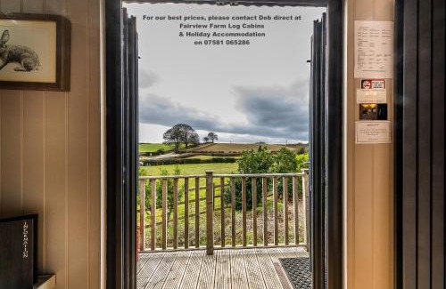Newark upon Trent Cabin | The Little John Petite Cosy Log Cabin - Sleeps 2, great for romantic breaks, couples, single guests, near Sherwood Forest at Fairview Farm, Nottingham set in 88 acres