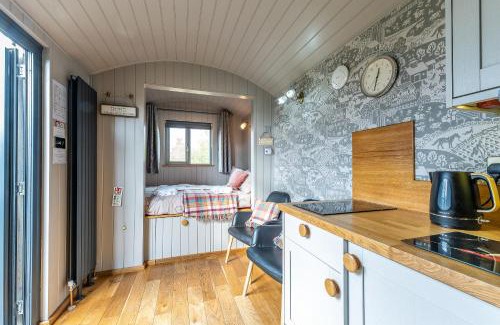 Newark upon Trent Cabin | The Little John Petite Cosy Log Cabin - Sleeps 2, great for romantic breaks, couples, single guests, near Sherwood Forest at Fairview Farm, Nottingham set in 88 acres