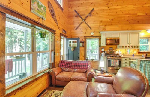 Farmington Falls Cabin | The Locke-ness Pond Cabin in Chesterville!