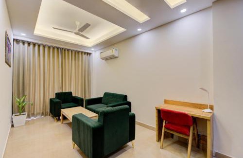 Sector 51 Apartment | The Lodgers Luxury 1 BHK Serviced Apartment in Gurugram Near Millennium City Centre Metro