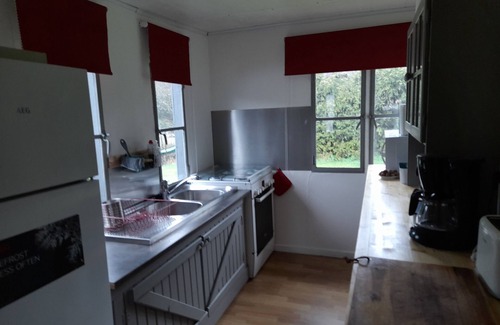 Fepin Ski Chalet | The Meuse is at the end of the garden