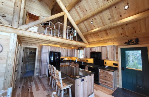 Amherst Cabin | The NEW Damon Pond Log Cabin