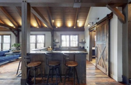 Woodfin House | The Opulent Barn Farmstay an unforgettable Asheville farm experience with breathtaking scenery